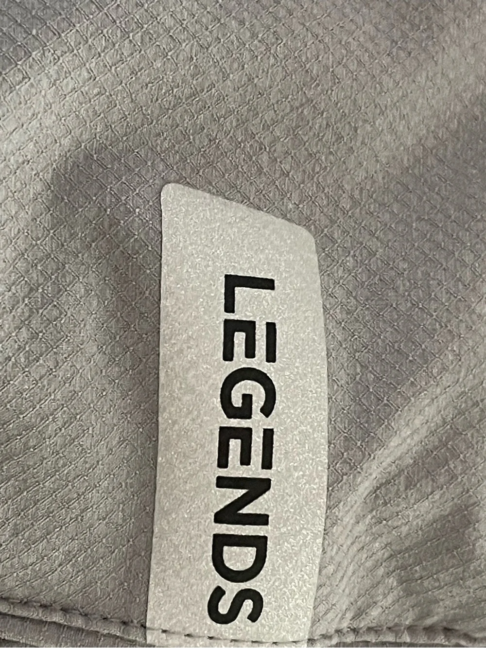 Legends Luka Athletic Short With Liner SZ L Medium Grey 7” Inseam
